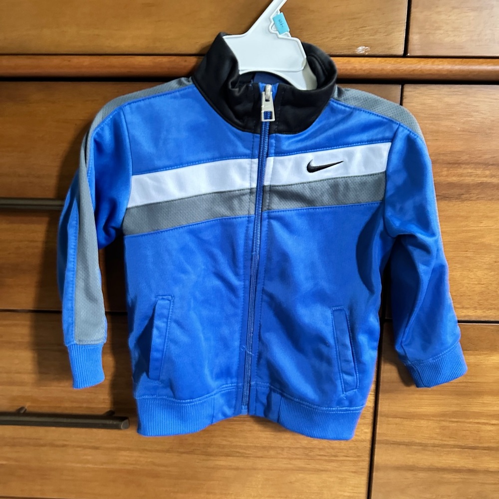 Nike Black and Blue track Jacket, 18 months, great condition